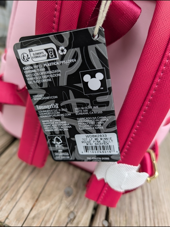 Loungefly Disney The Minnie Mouse Classic Series Mini Backpack  (NWT) main image 4